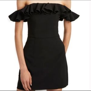 French Connection Ruffle Dress Whisper
